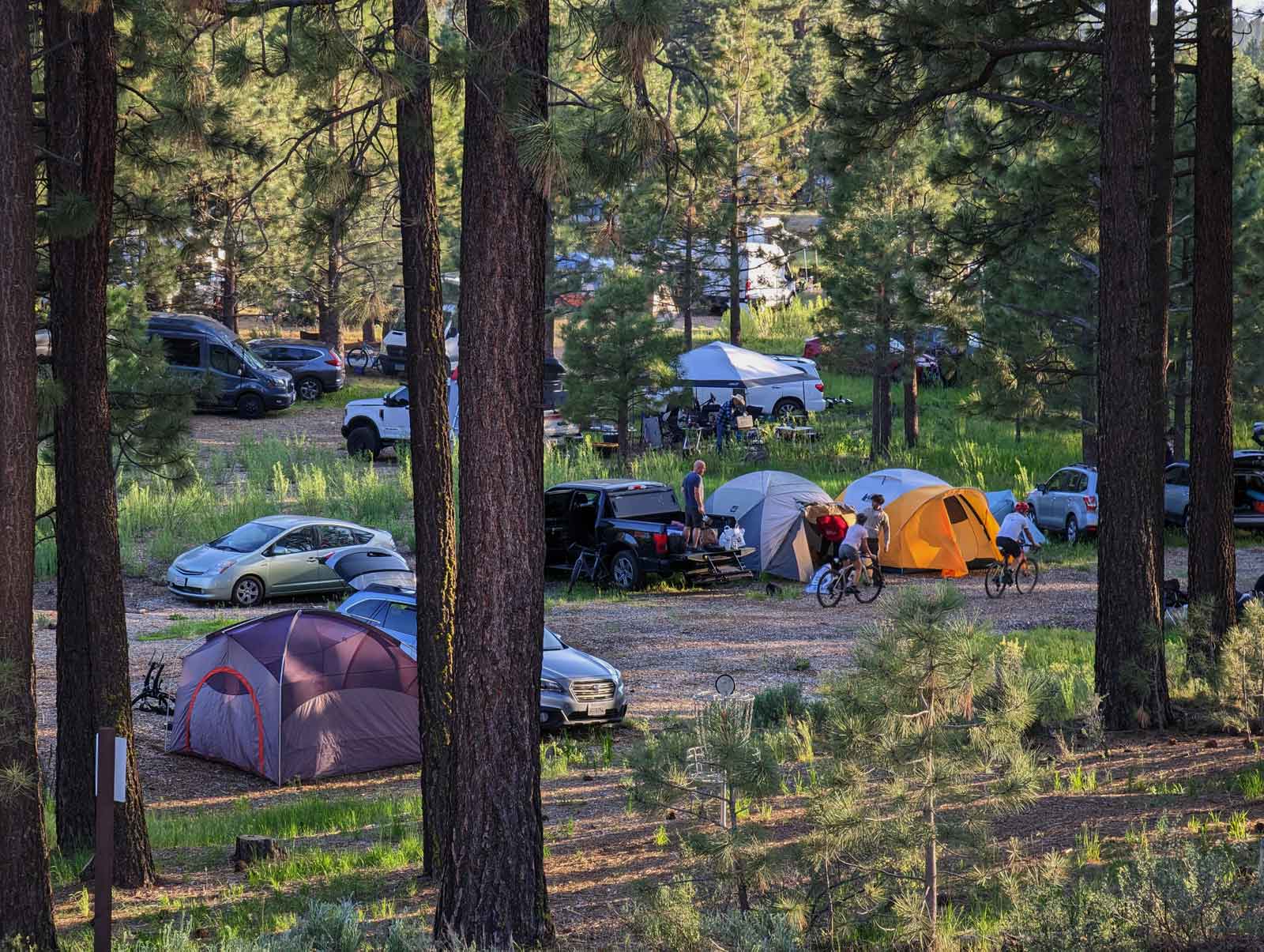 Lost and Found camping by the river